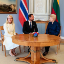 I samtale med Presidenten. Foto: Lise Åserud, NTB scanpix.